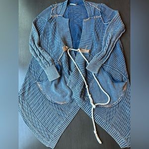 Free people knitted cardigan boho